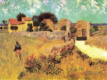 Casa rural en Provenza Vincent van Gogh Pinturas al óleo